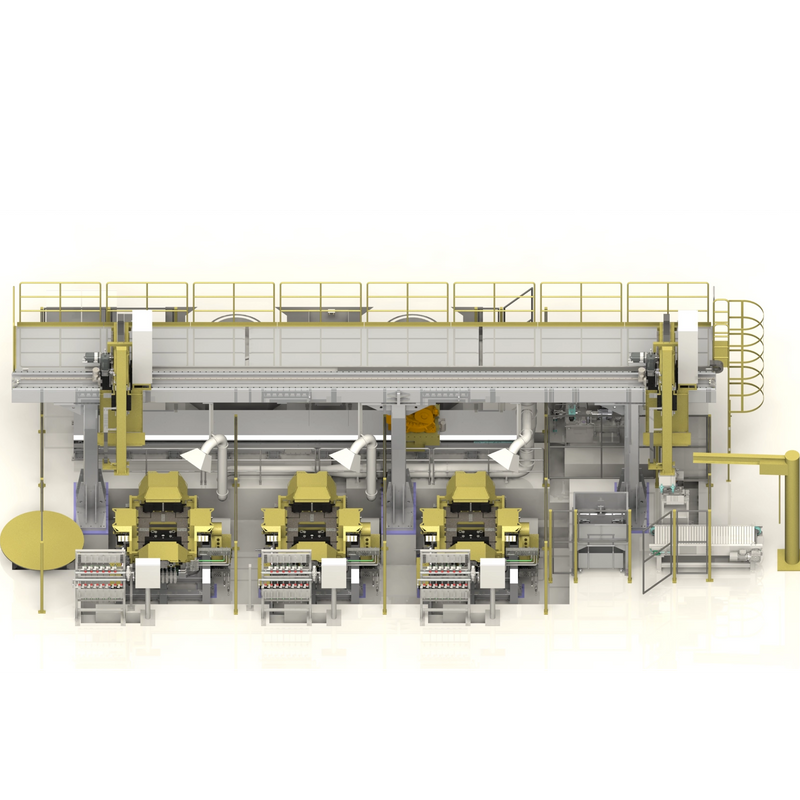 可倾式重力压铸生产线