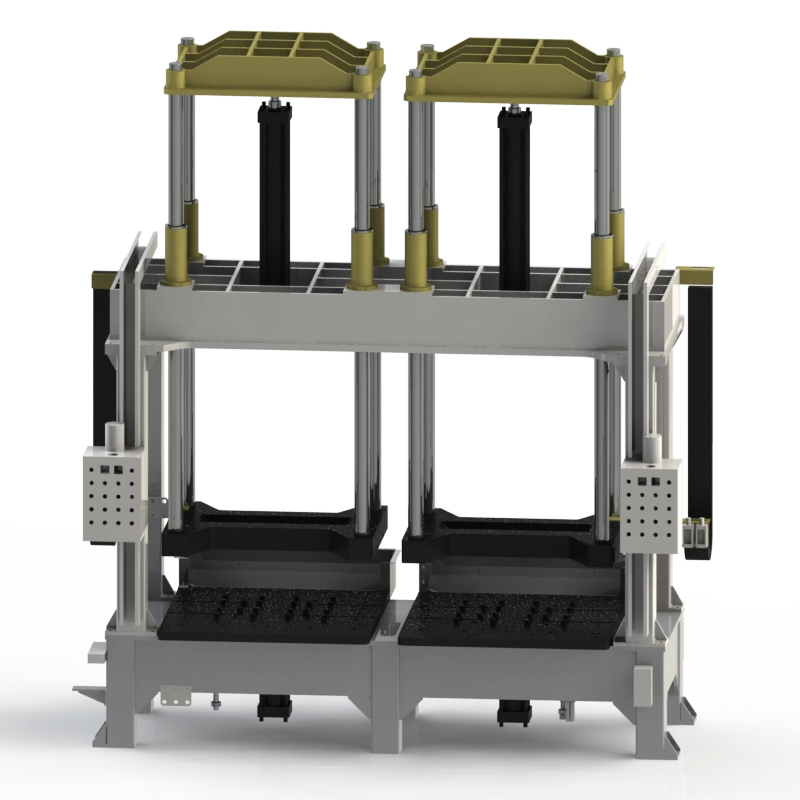 卧式重力铸造机组