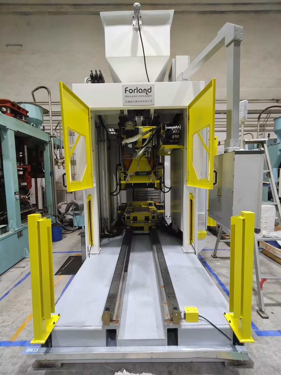 水平分型热芯机